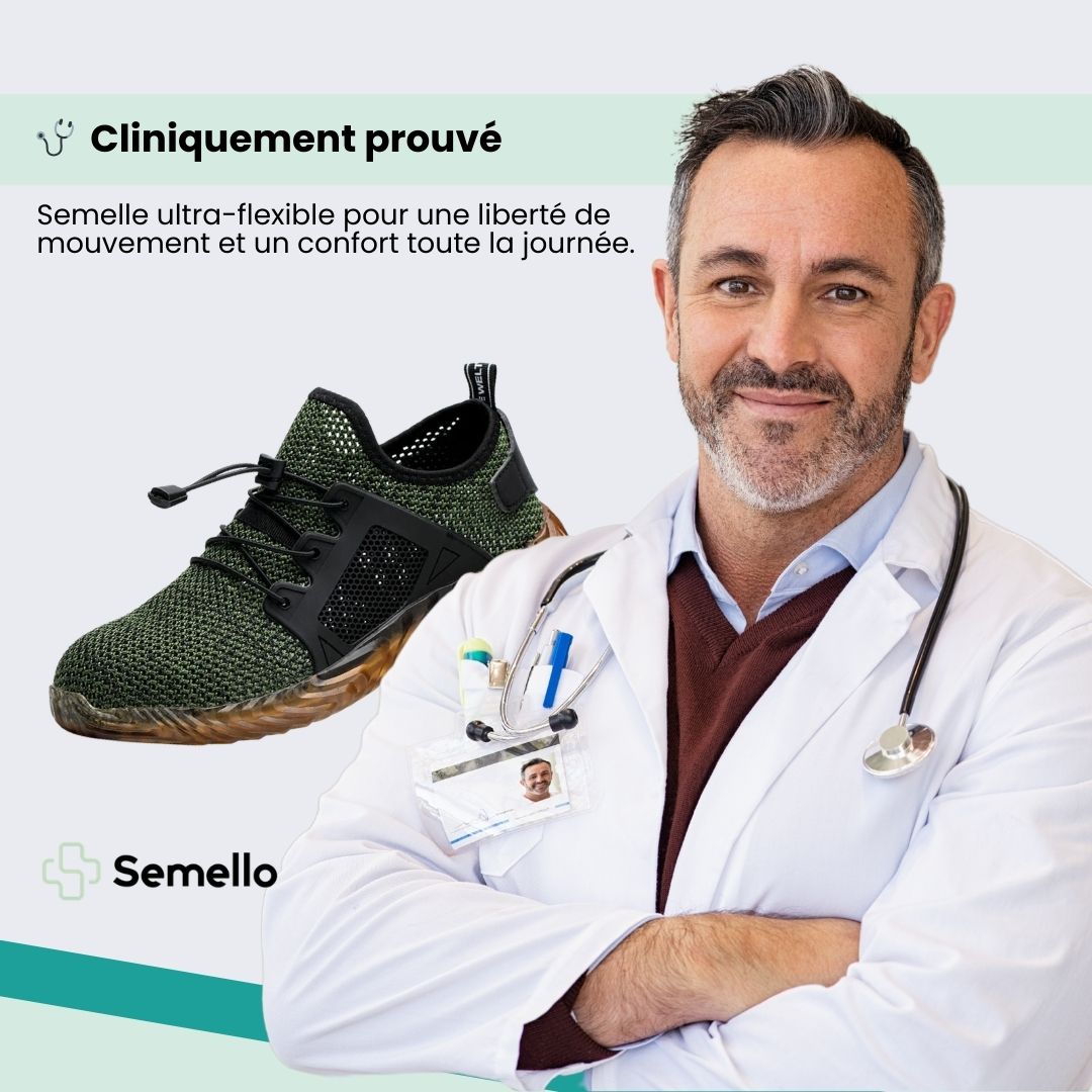 Baskets de Sécurité - Mesh Légères & Respirantes - Semello.fr