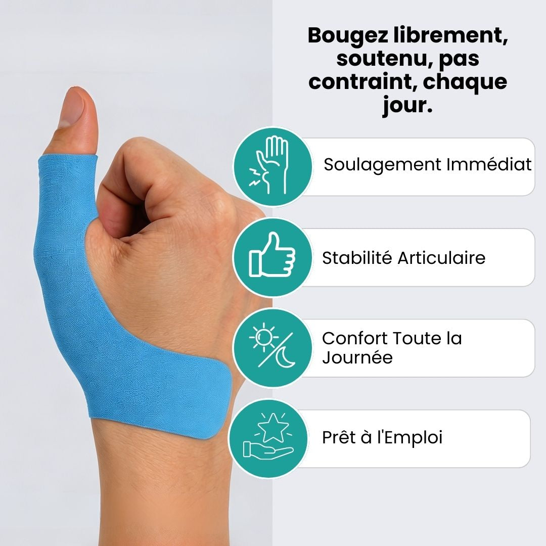 Strap Pouce – Stabilisation & Soulagement au Quotidien (10 Bandes)