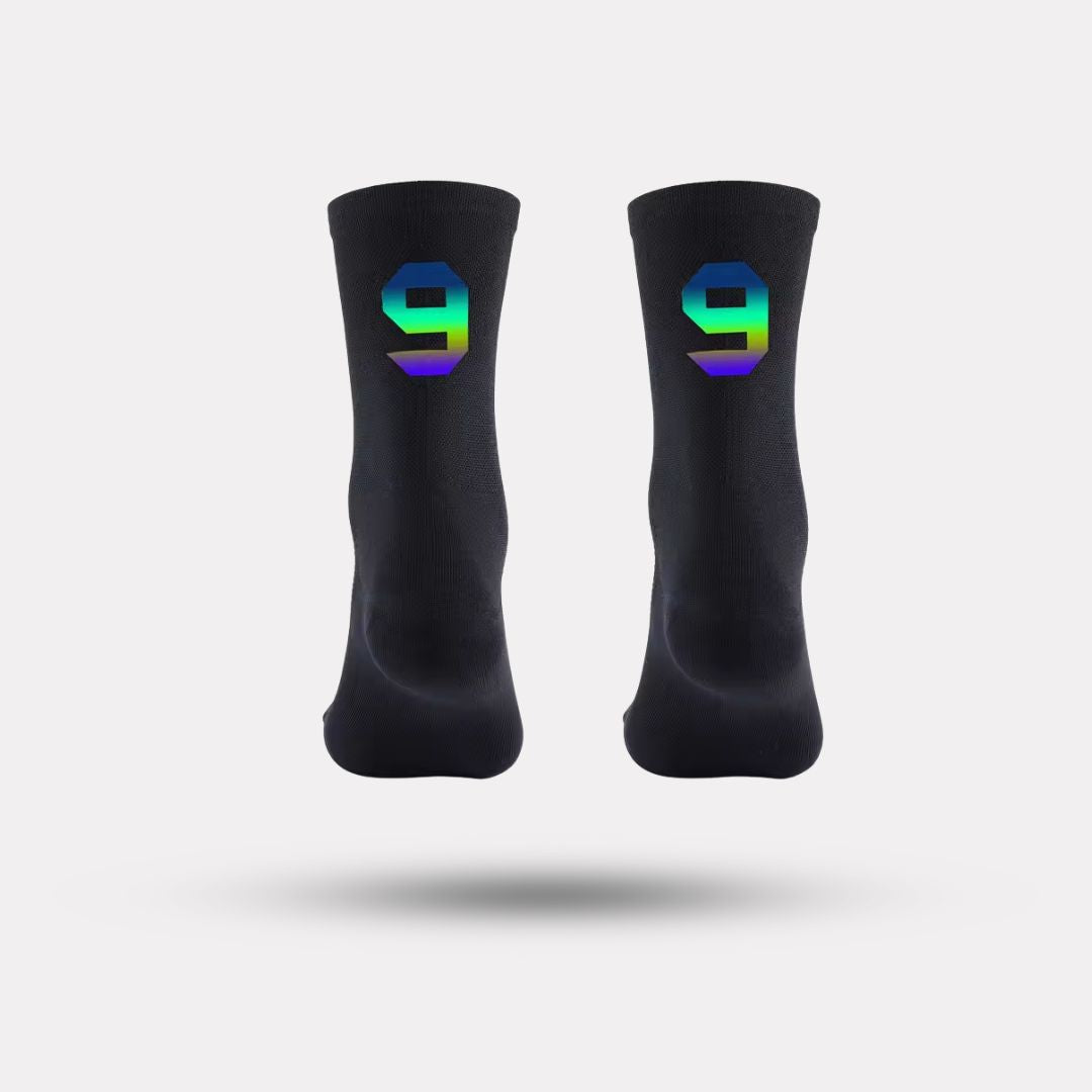 Chaussettes de Cyclisme Réfléchissantes – Sécurité & Performance