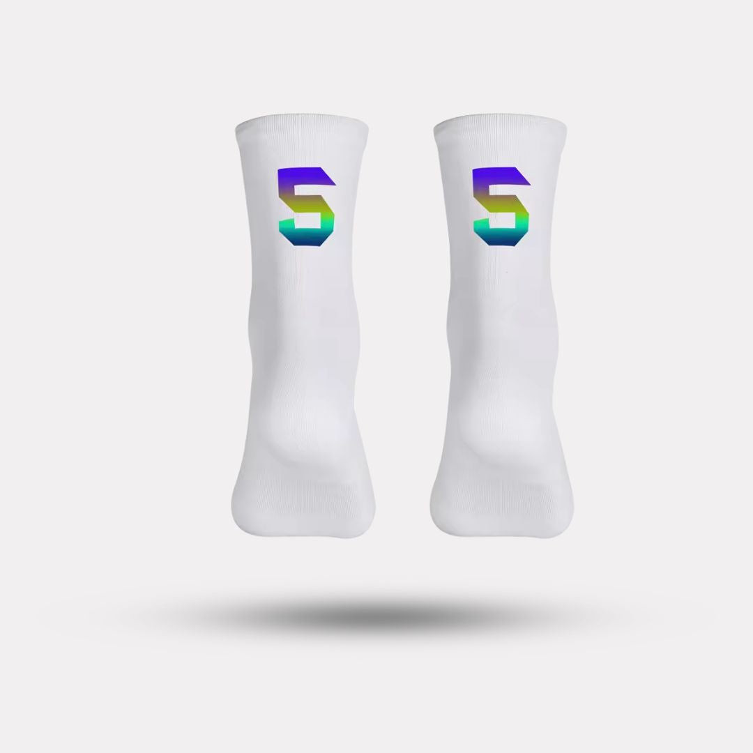 Chaussettes de Cyclisme Réfléchissantes – Sécurité & Performance