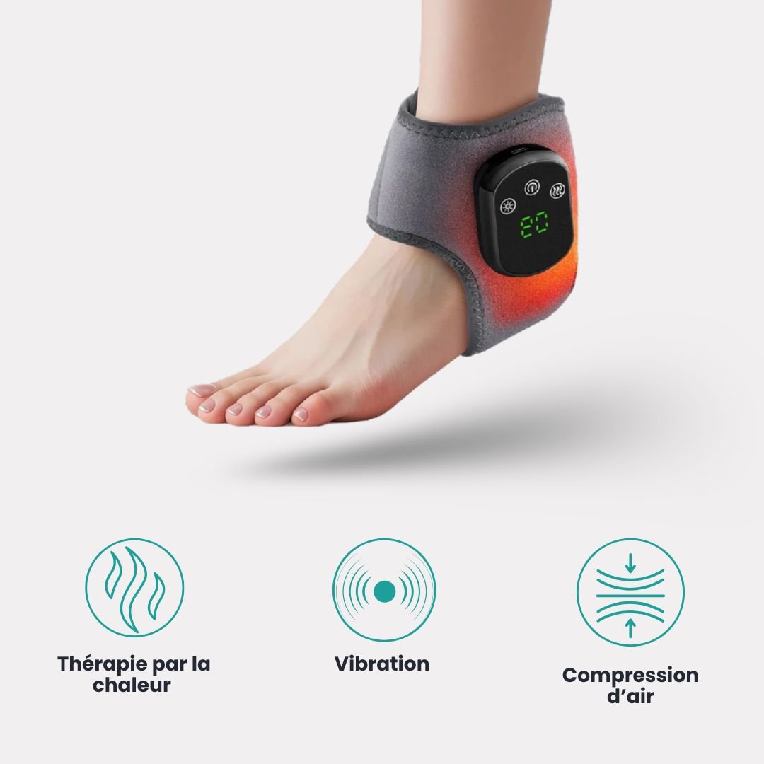 Appareil de Massage Pieds Anti - Douleur Chauffant - Semello.fr