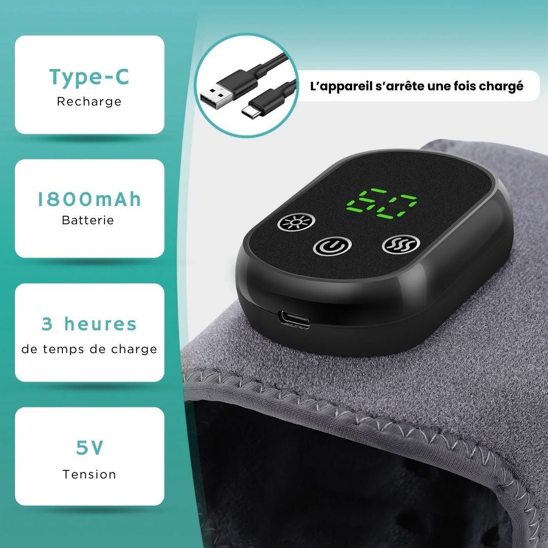 Appareil de Massage Pieds Anti - Douleur Chauffant - Semello.fr