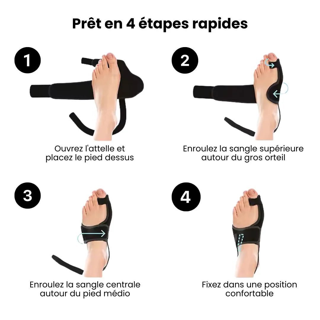 Attelle de Nuit Hallux Valgus – Correction et Repos Sans Douleur - Semello.fr