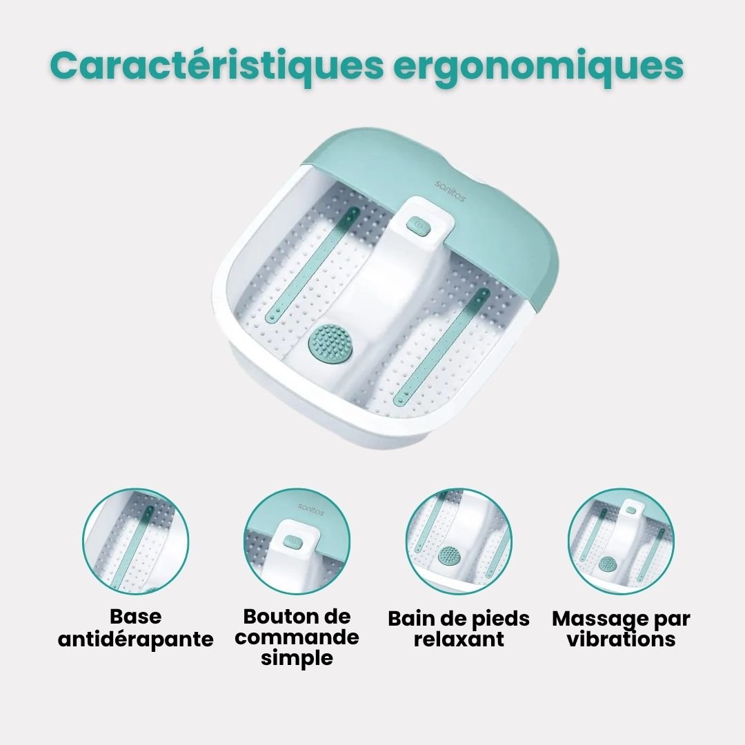 Bain de Pieds Relaxant Balnéothérapie - Semello.fr