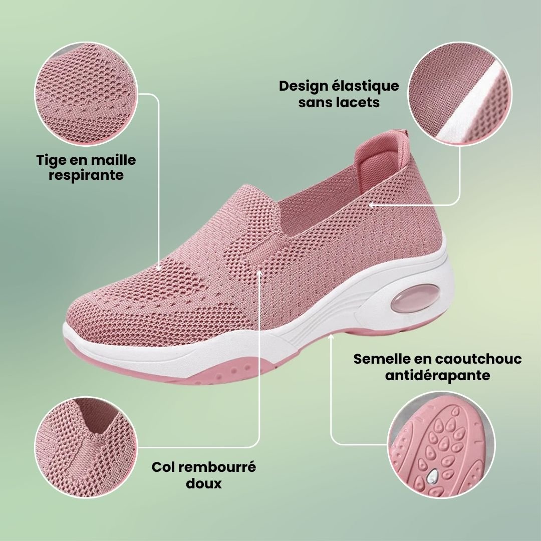 Baskets à confort orthopédique - Semello.fr