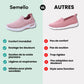 Baskets à confort orthopédique pour femme - Semello.fr