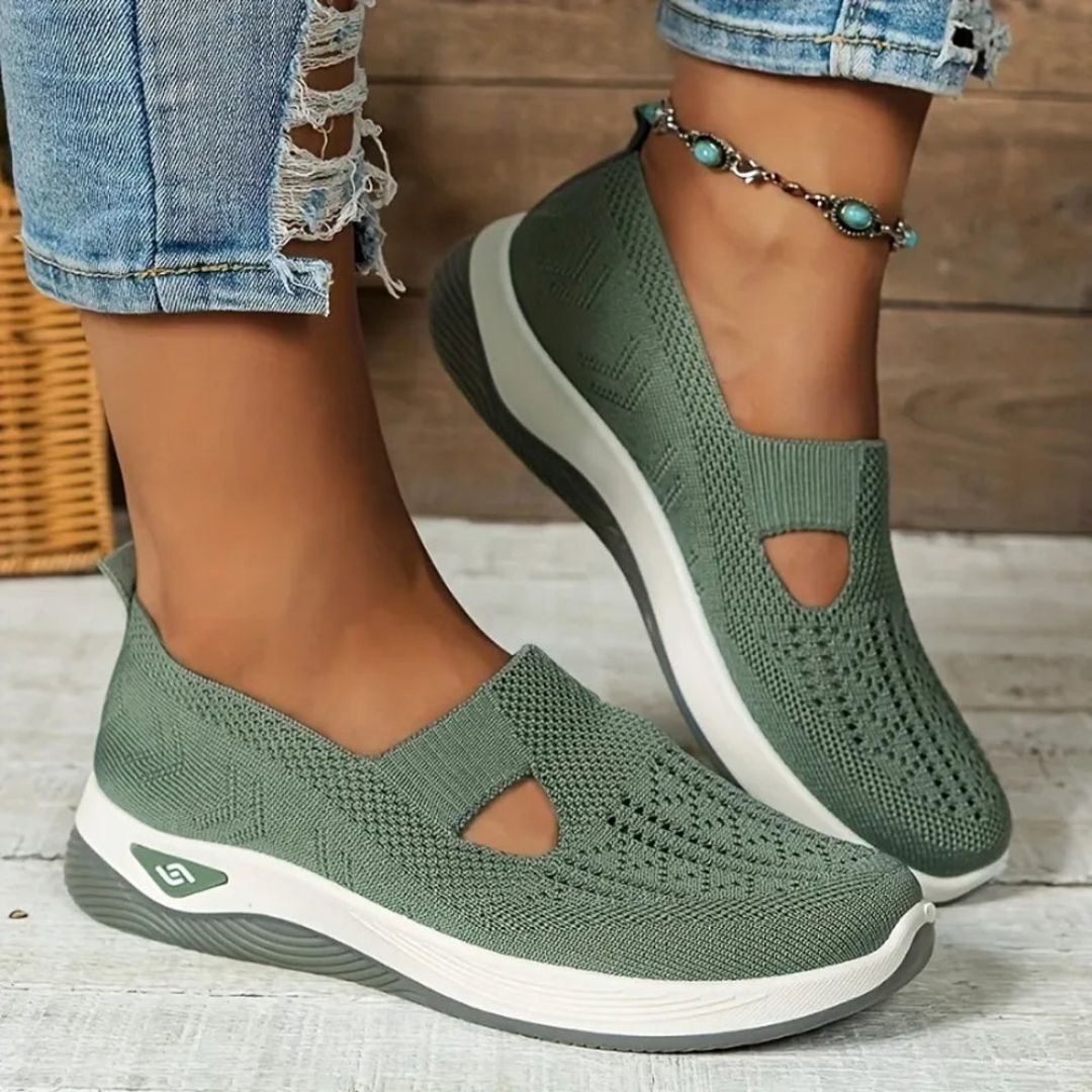 Baskets à confort orthopédique pour femme - Semello.fr