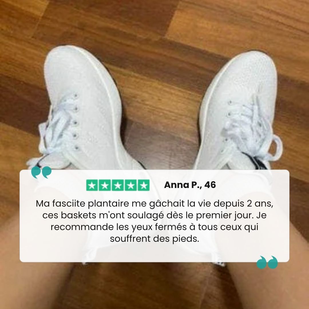 Baskets Confort Orthopédique | Idéales pour Pieds Sensibles - Semello.fr