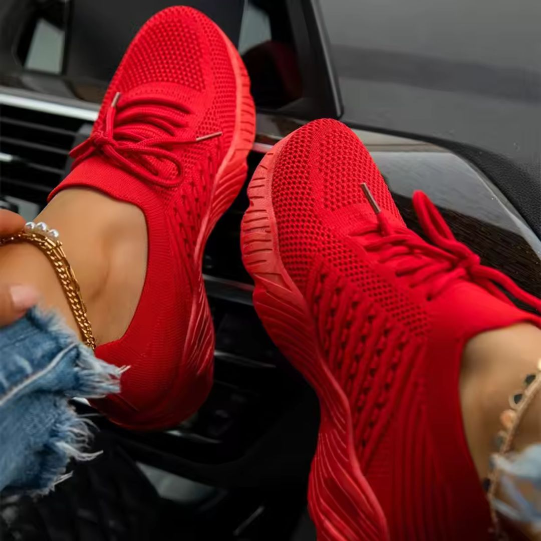 Baskets orthopédiques en maille pour femmes - Semello.fr