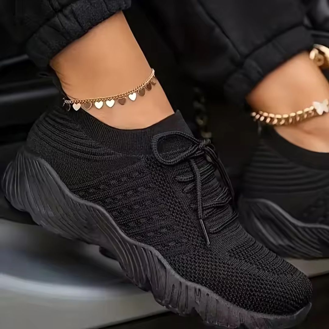 Baskets orthopédiques en maille pour femmes - Semello.fr