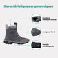 Botte de neige chaude et imperméable - Semello.fr