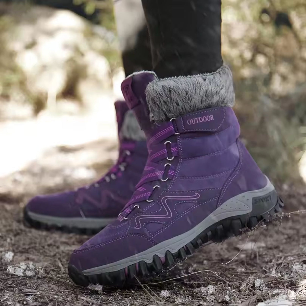Botte de neige chaude et imperméable - Semello.fr