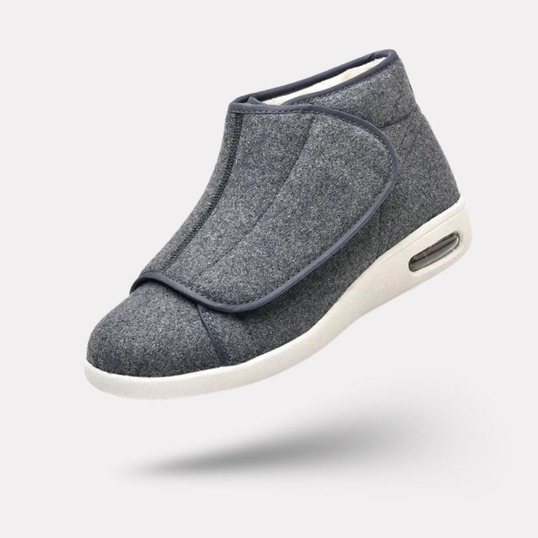 Botte d'hiver doublée spéciale pieds diabétiques - Semello.fr