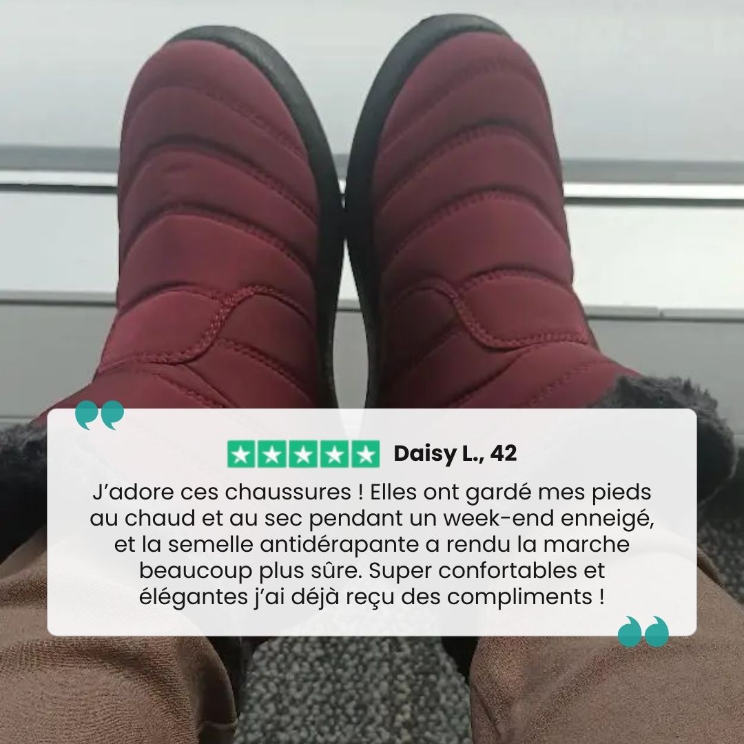 Bottes d'hiver imperméables femme | Chaudes & élégantes - Semello.fr