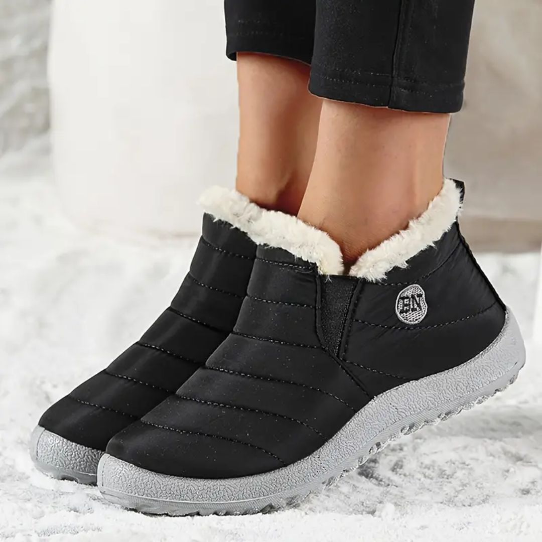 Bottes imperméables d'hiver femme | Antiglisse & fourrées - Semello.fr