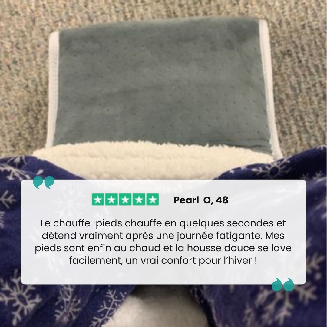 Chauffe - Pieds Électrique – Chaleur & Relaxation Immédiates - Semello.fr