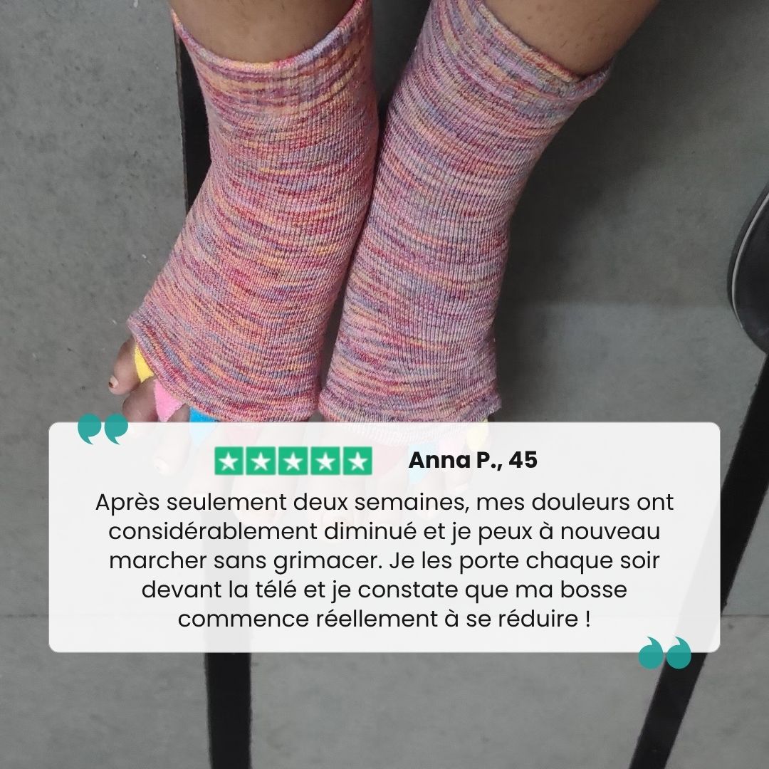 Chaussettes Correctrices Hallux Valgus - Semello.fr