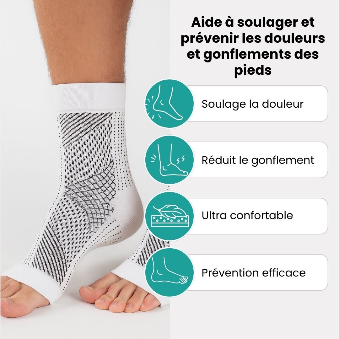 Chaussettes de Compression Thérapeutiques - Semello.fr
