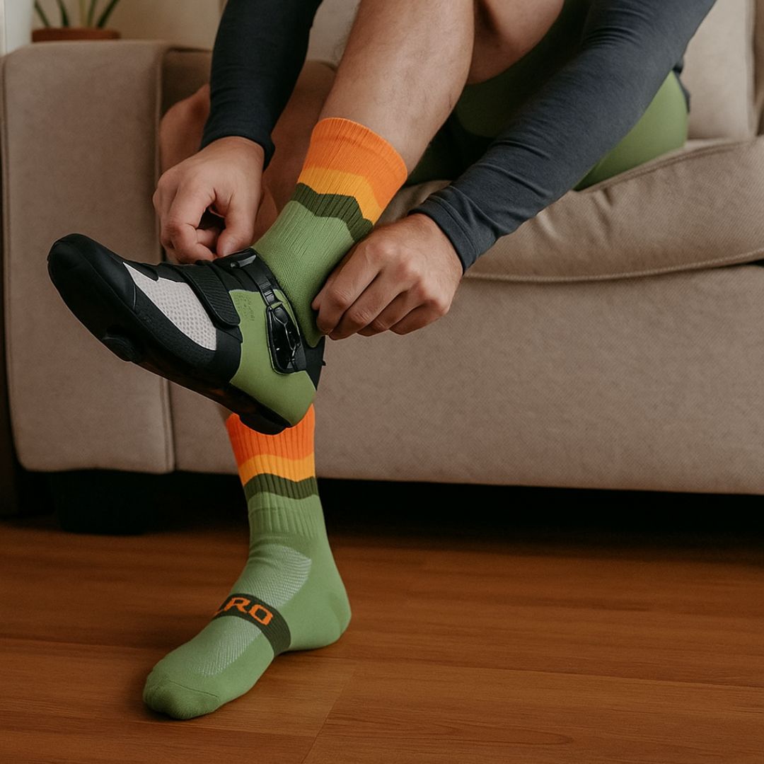 Chaussettes de Cyclisme – Respirantes & Séchage Rapide - Semello.fr