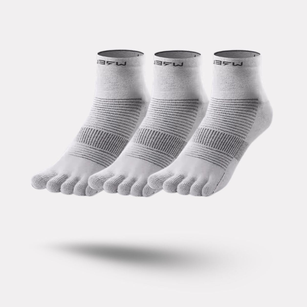 Chaussettes de sport 5 doigts | Anti - ampoules & respirantes - Semello.fr