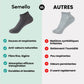 Chaussettes en bambou confort | Douce & Anti - odeurs - Semello.fr