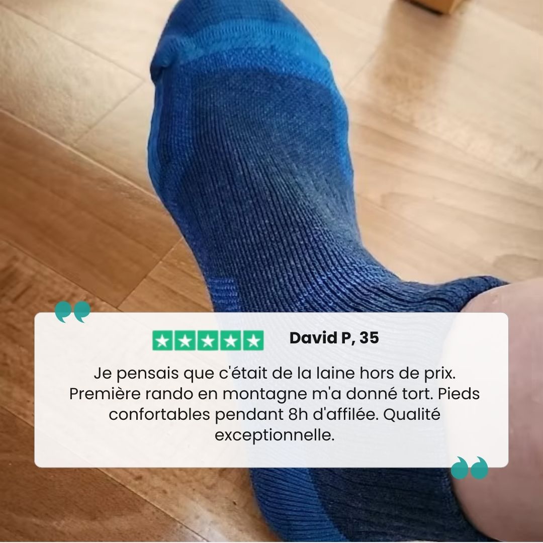 Chaussettes en Laine Mérinos – Randonnée & Outdoor - Semello.fr