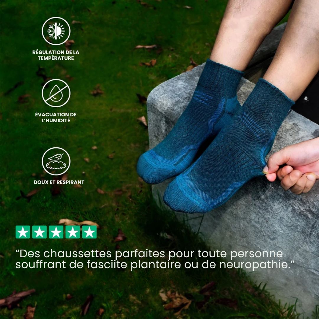 Chaussettes en Laine Mérinos – Randonnée & Outdoor - Semello.fr