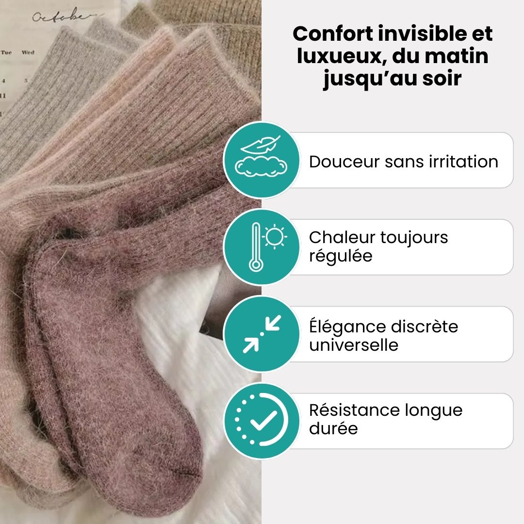 Chaussettes Laine Femme – Douces & Élégantes - Semello.fr