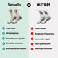 Chaussettes Mérinos Sport – Randonnée & Running - Semello.fr
