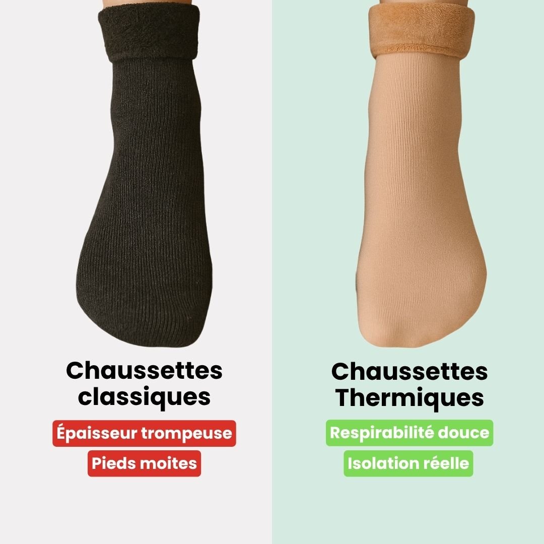 Chaussettes Polaires Cozy pour l’Hiver - Semello.fr