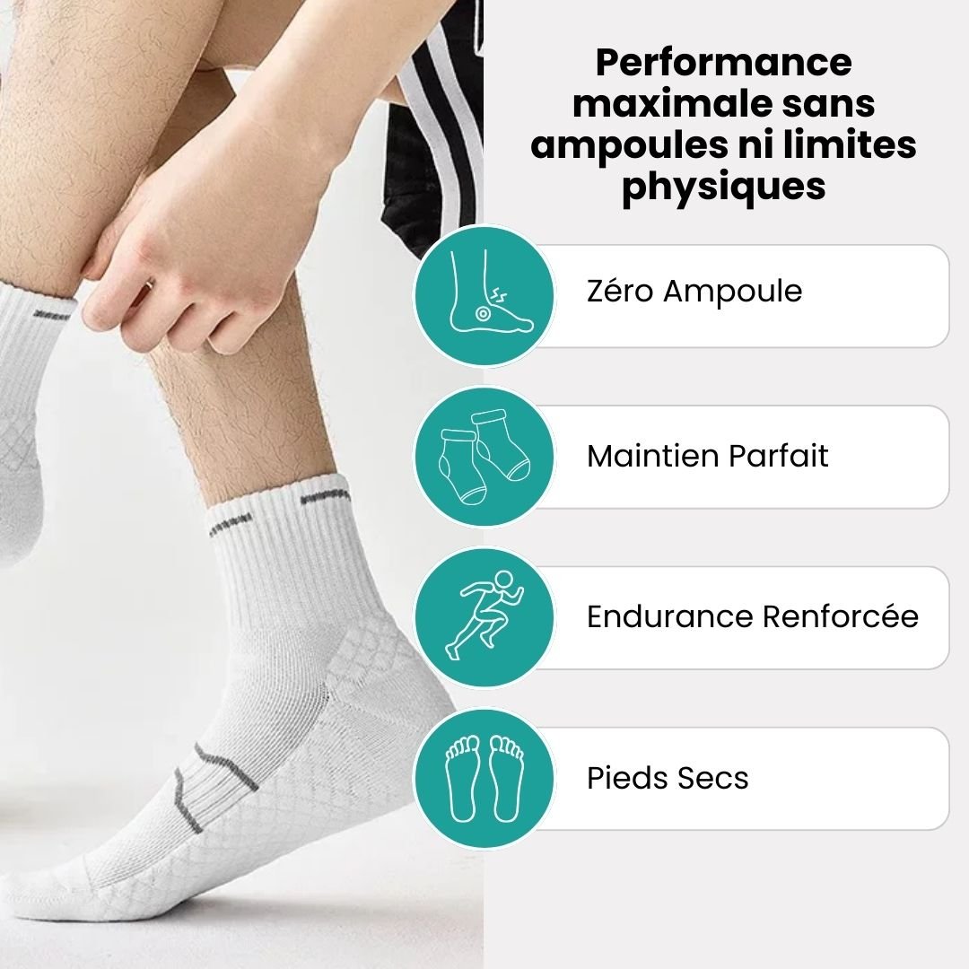 Chaussettes Running & Training – Performance & Soutien - Semello.fr