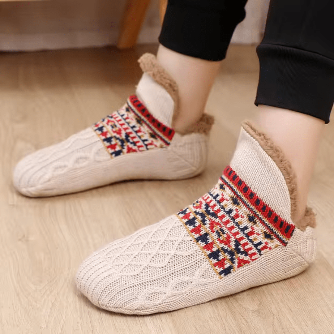 Chaussons Chauds Confort Douillet - Semello.fr