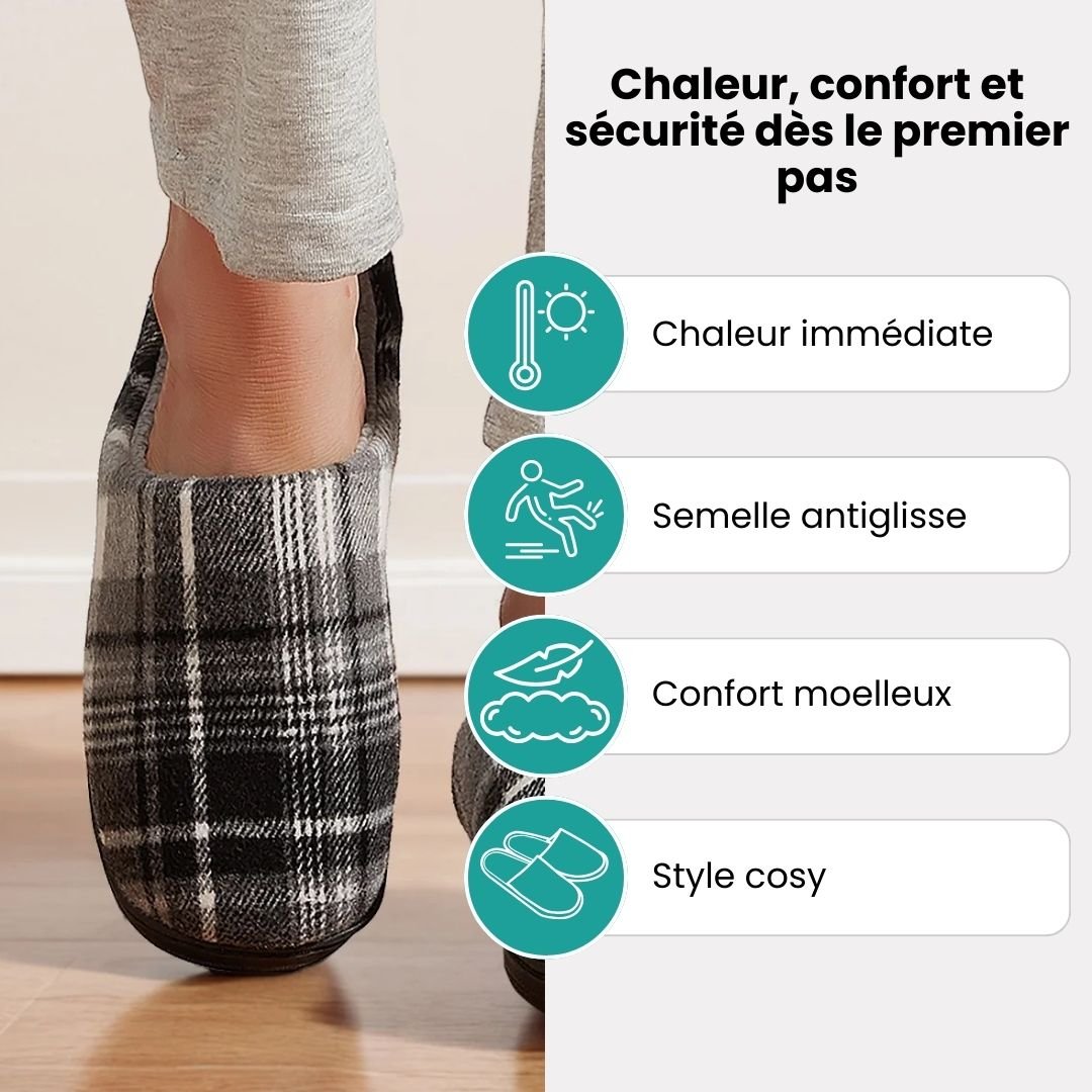 Chaussons Orthopédiques Polaires | Antiglisse & Chaleur - Semello.fr