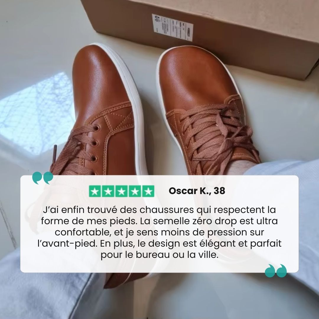 Chaussures Barefoot en Cuir | Élégance Pieds Nus - Semello.fr