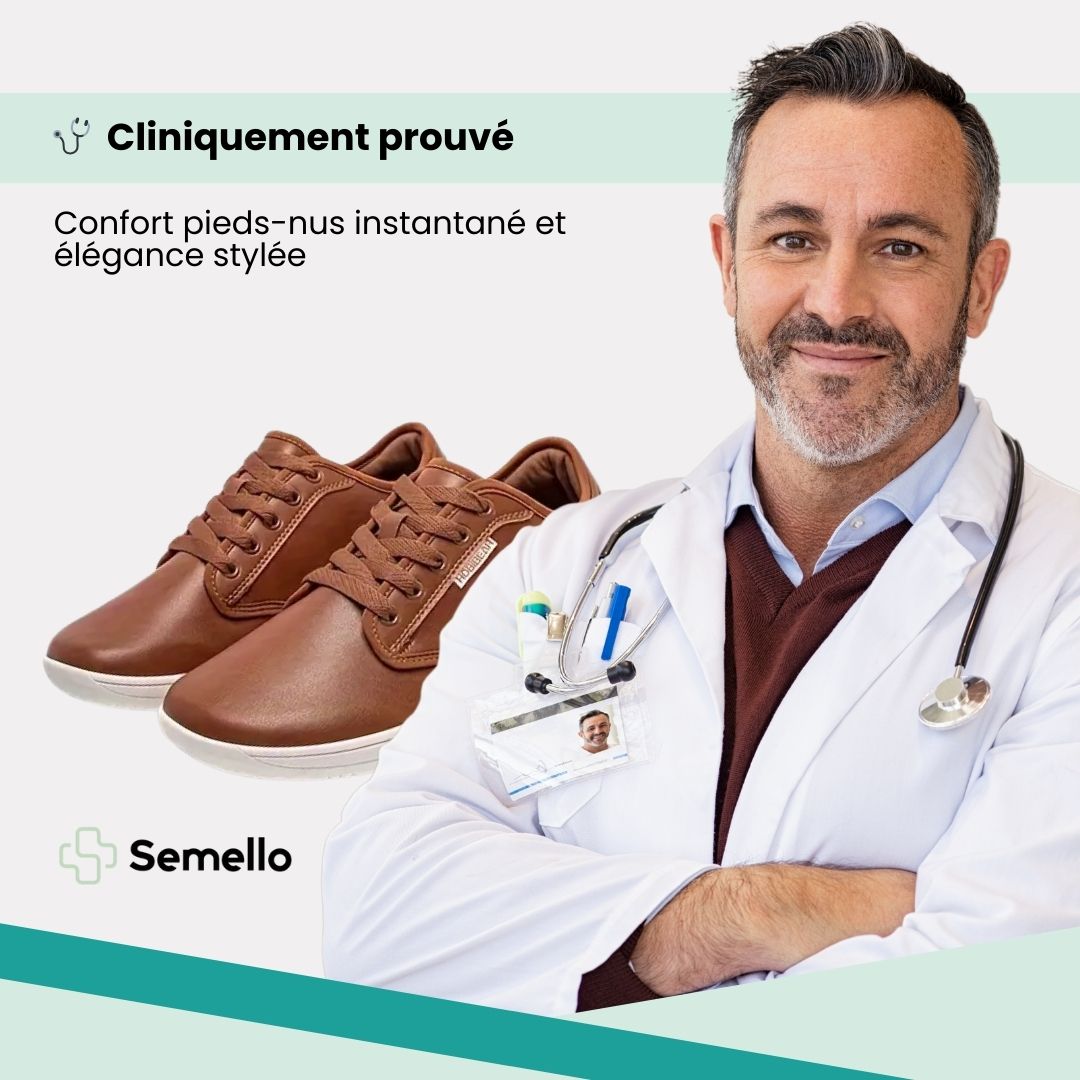 Chaussures Barefoot en Cuir | Élégance Pieds Nus - Semello.fr