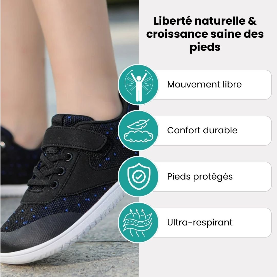 Chaussures barefoot enfants large et flexible - Semello.fr