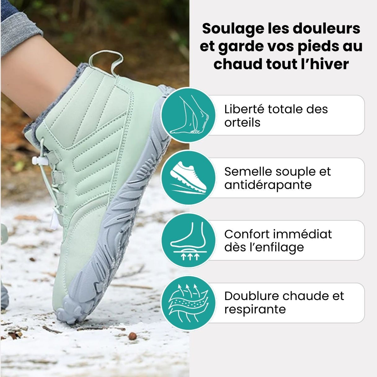 Chaussures barefoot Hiver - Semello.fr