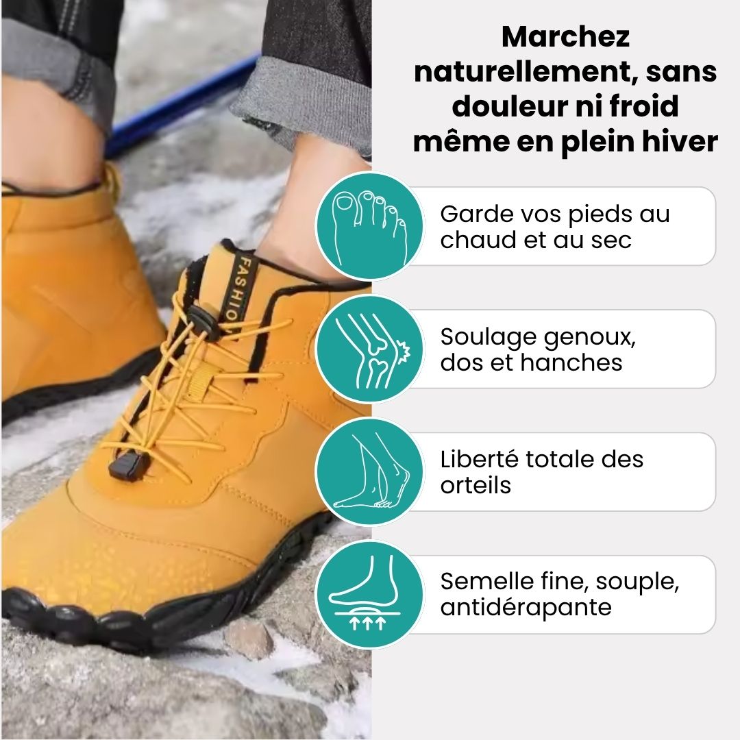 Chaussures Barefoot Hiver - Chaudes et Imperméables - Semello.fr