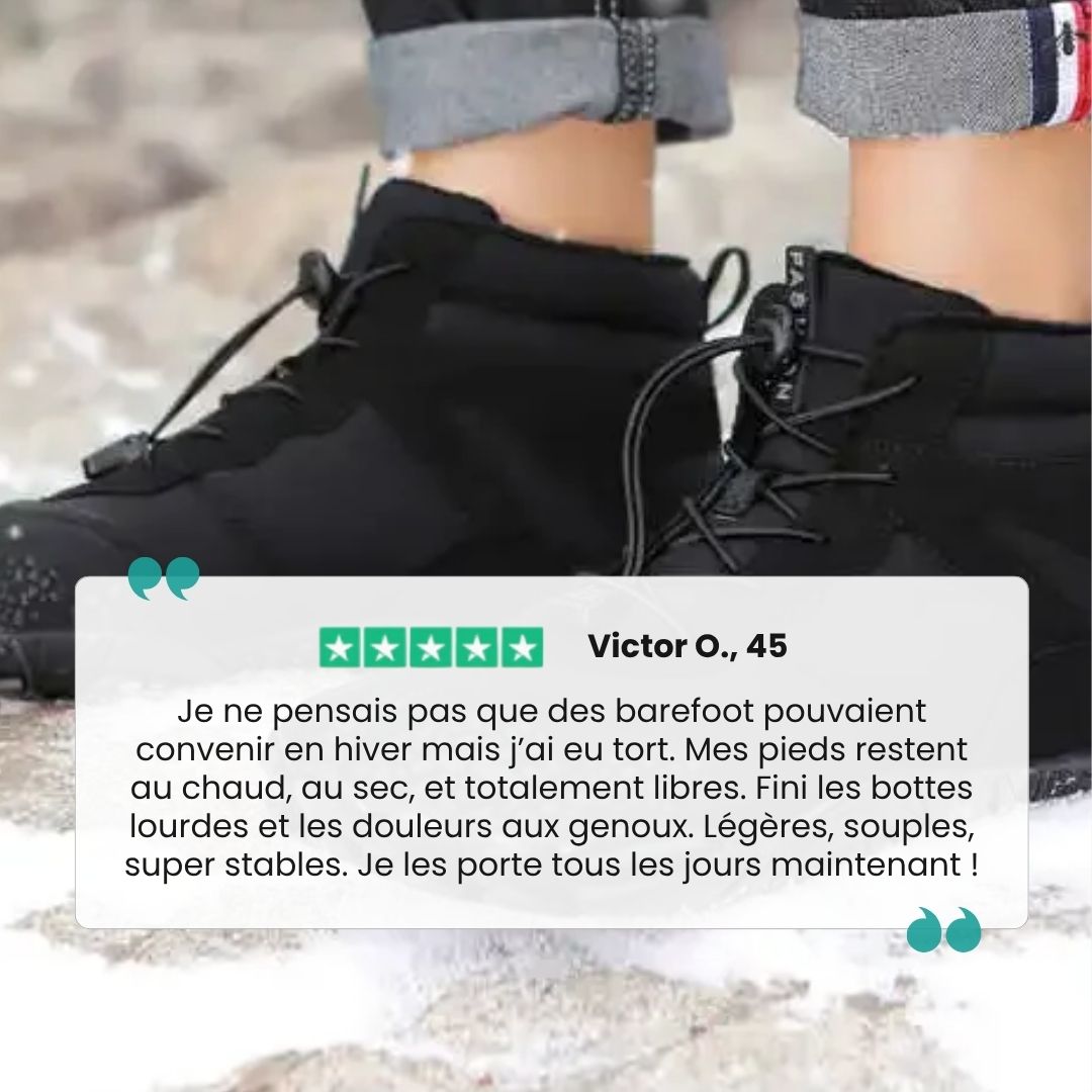 Chaussures Barefoot Hiver - Chaudes et Imperméables - Semello.fr