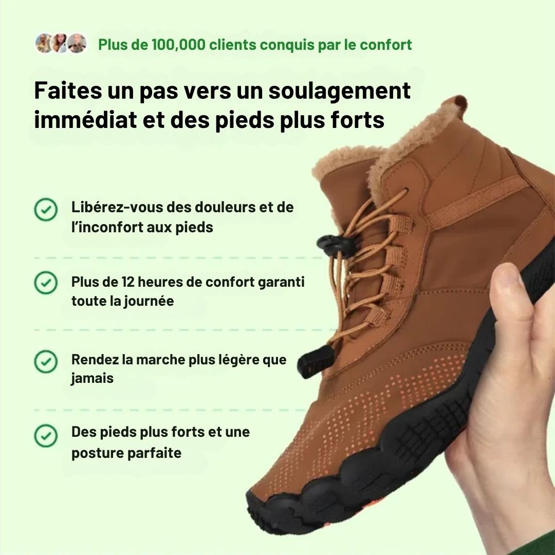 Chaussures Barefoot Hiver - Fourrées et Imperméables - Semello.fr