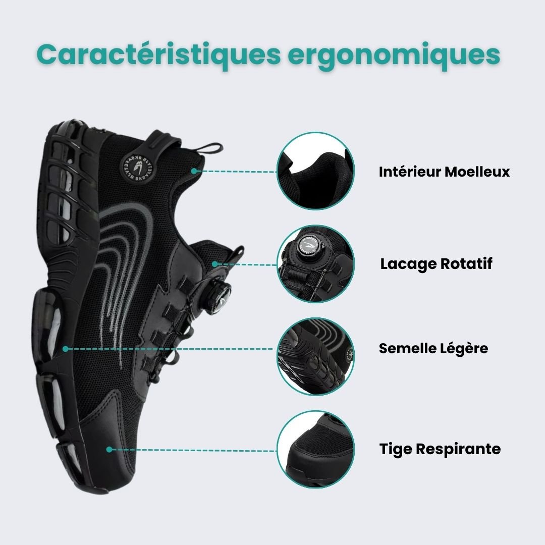 Chaussures de Sécurité Orthopédiques – Zéro Fatigue - Semello.fr