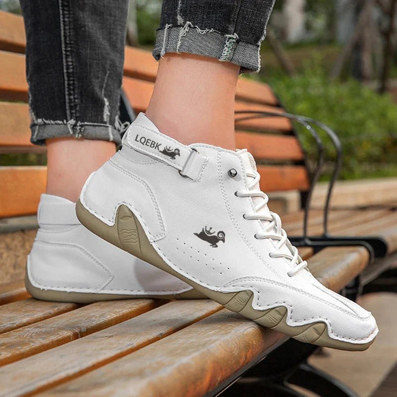 Chaussures Orthopédiques Montante en Cuir - Semello.fr