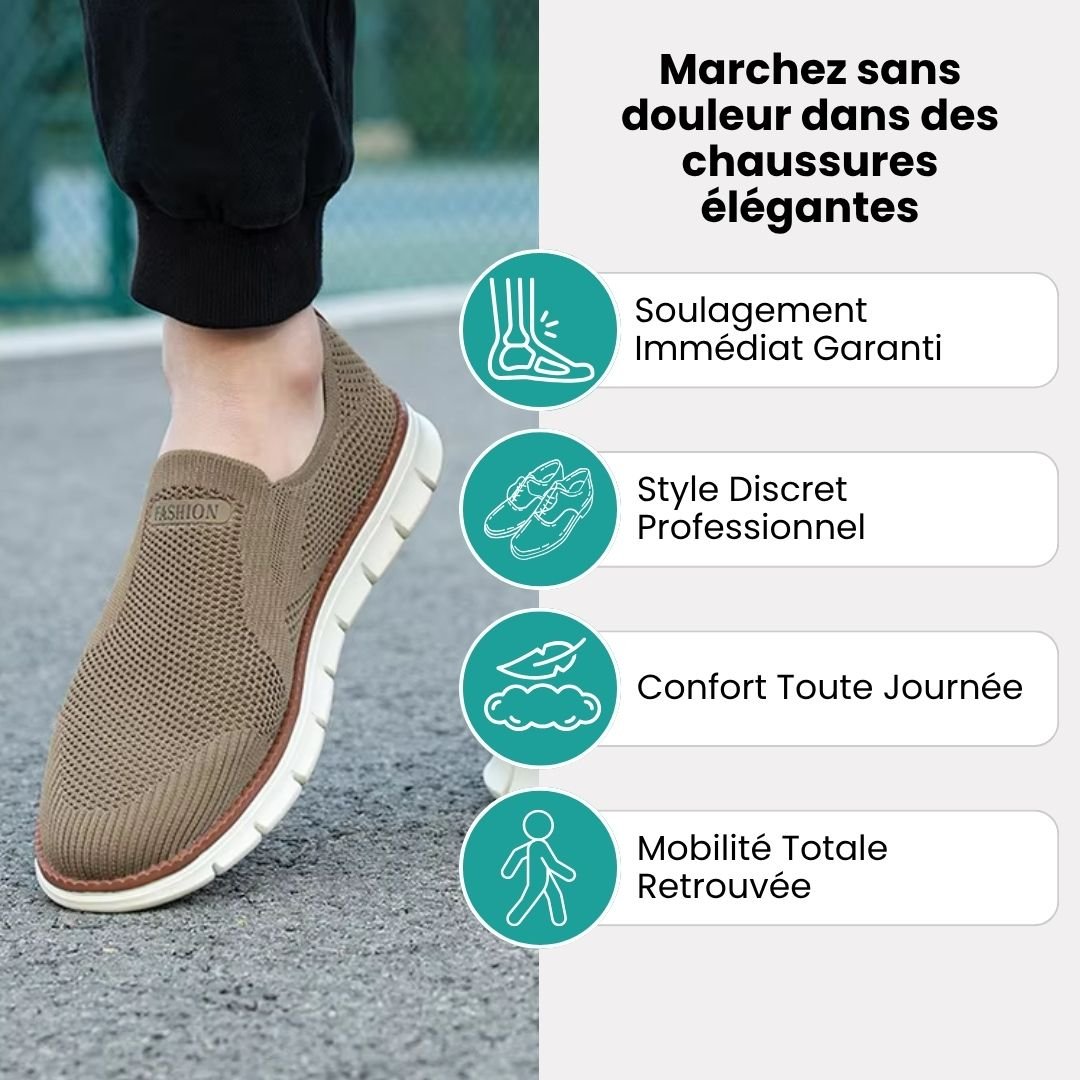 Cortan™ - Chaussures Orthopédiques Décontractées Homme - Semello.fr