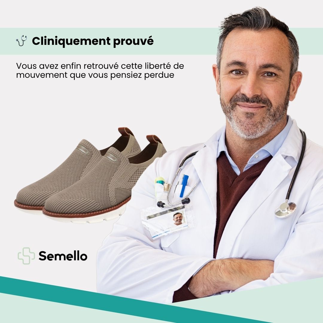 Cortan™ - Chaussures Orthopédiques Décontractées Homme - Semello.fr
