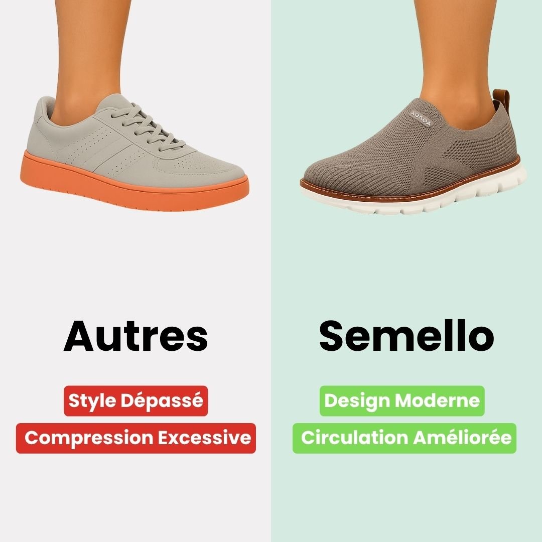 Cortan™ - Chaussures Orthopédiques Décontractées Homme - Semello.fr
