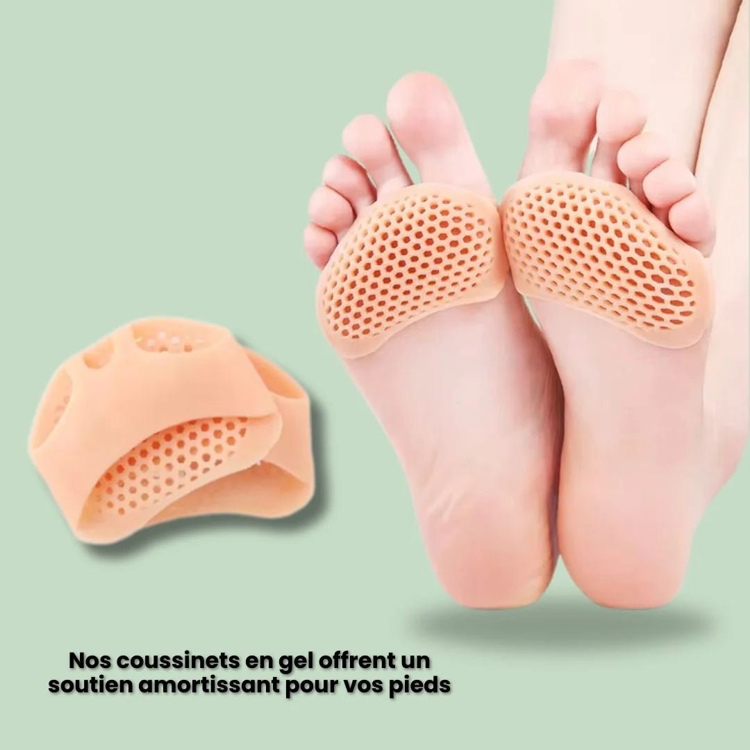 Coussinets Metatarsiens en Silicone (Taille unique) - Semello.fr