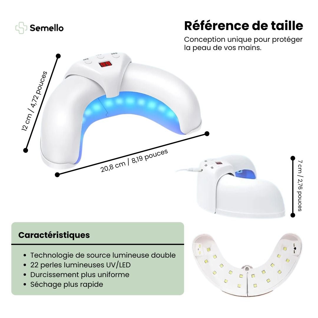 Dispositif de Traitement des Mycoses aux Ongles - Semello.fr