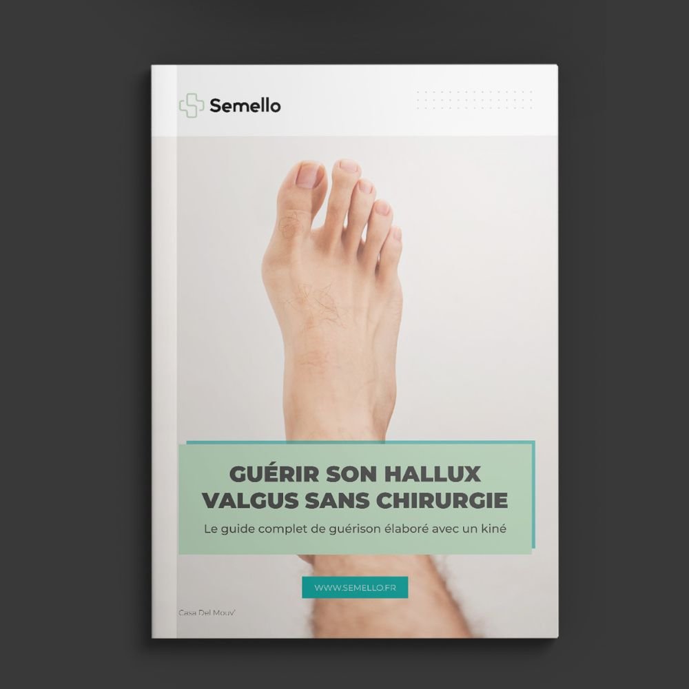 Ebook - Exercices Hallux Valgus pour Guérir sans Chirurgie - Semello.fr