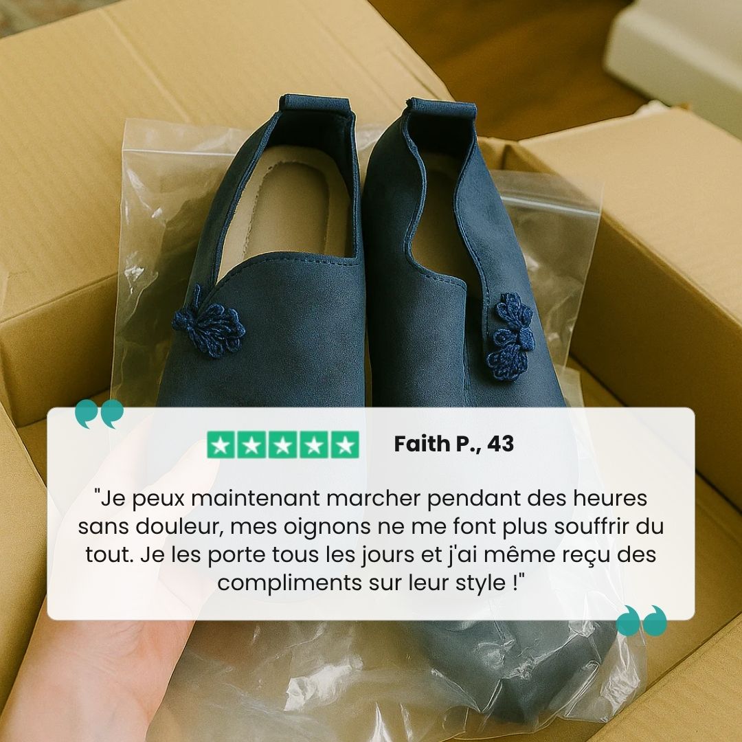 Elegia™ – Chaussures Orthopédiques Élégantes Avant - Pied Large - Semello.fr