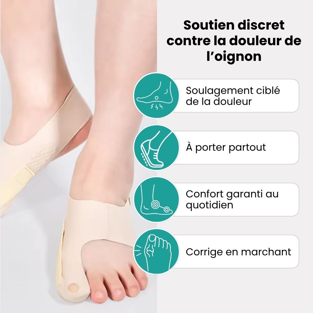 Orthèse Hallux Valgus Discrète et Légère - Semello.fr